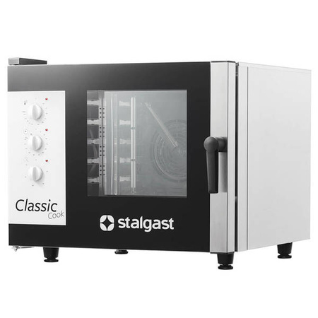 Combi-steam oven, STALGAST ClassicCook, manual, 5xGN1/1, P 7.75 kW