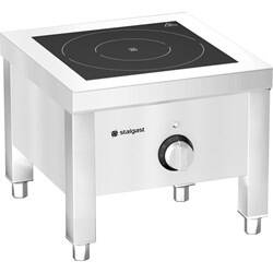 Taboret indukcyjny, 400x400x380 mm, P 5 kw, U 400 V STALGAST 773135
