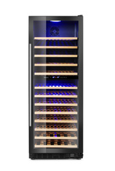Lodówka do wina 2-strefowa, 135 butelki | HENDI 237564