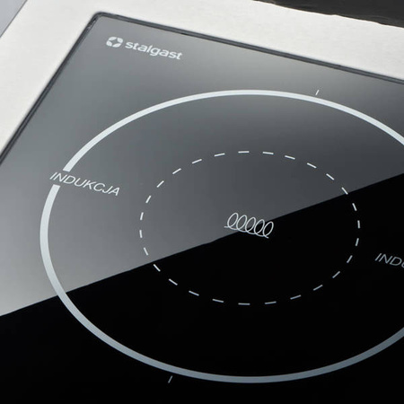 Kuchnia indukcyjna, 2-palnikowa, wolnostojąca, P 7 kW, U 400V STALGAST 979510