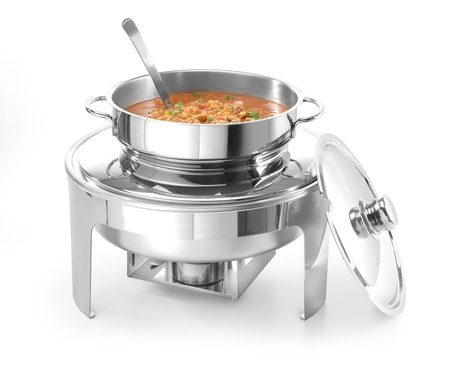 Podgrzewacz na pastę, wysoki połysk, do zup 10 L HENDI 470244