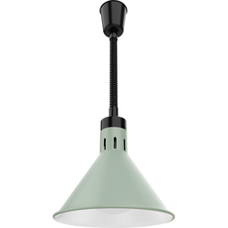 Lampa do podgrzewania potraw wisząca, zielona, P 0.25 kW STALGAST 692624