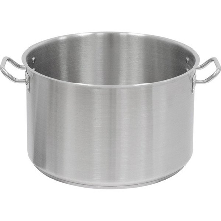 Low pot without lid, steel, O 360 mm, V 18.3 l 013364 STALGAST