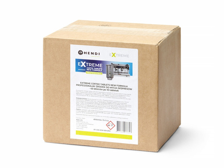 Extreme Coffee Tablets NEW FORMULA profesjonalny środek do myci HENDI 976647