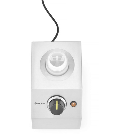 Podgrzewacz do sosów pojedynczy, HENDI, 0,65L, 220-240V/200W, 150x223x(H)282mm 201718