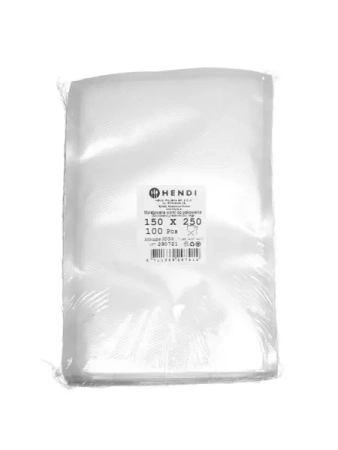 Moleted packing bags 150x250 mm - set of 100 pcs 150x HENDI 297414