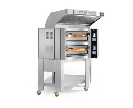 Piec do pizzy Cuppone Caravaggio | CR835/2 CD | elektryczny | 8+8x36 cm | 11,8+11,8 kW | 1445x1639x777 mm