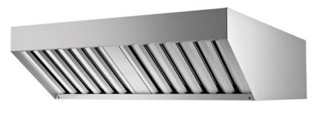 Okap kondensacyjny do pieców elektrycznych Alphatech | skraplacz chłodzony powietrzem