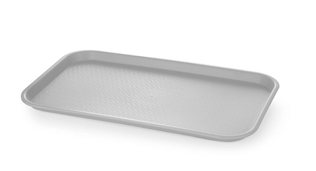 Taca fast food z polipropylenu GN 1/1, AmerBox, GN 1/1, jasnoszary, 530x325x(H)20mm, Prostokątny 878538