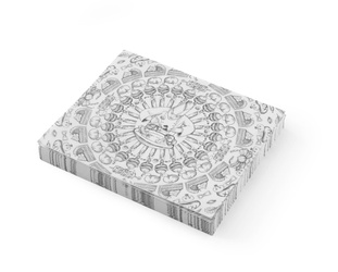 Papier pergaminowy nadruk z szefem kuchni i jedzeniem 250x200 mm HENDI 678220