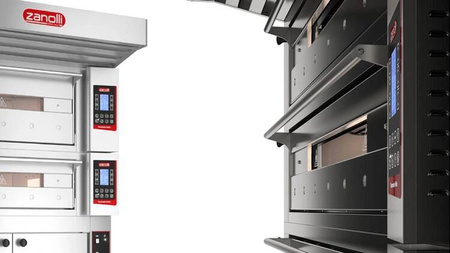 Piec elektryczny piekarniczy 1 komorowy | modułowy | h=26 | 2x400x600 mm | T POLIS 2 / MC26 IoT | RESTO QUALITY T POLIS 2 / MC26 IoT