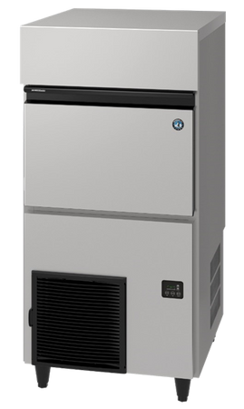 Kostkarka do lodu Hoshizaki KM 140C-HC-W | 138 kg/24h | chłodzona powietrzem | czyszczenie automatyczne | kostka półksiężyc | 38x29x13 mm