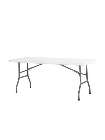 Rectangular catering table, with dimensions. 1800x740x740 mm HENDI 810897