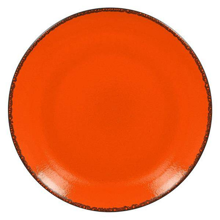 FIRE Flat plate, round 24 cm orange TOM-GAST code: R-FRNNPR24OR-12