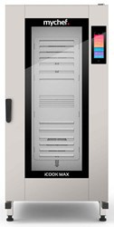 Piec konwekcyjno-parowy elektryczny | z wózkiem | automatyczny system myjący | 20xGN1/1 | 34,7 kW | 400 V | Mychef iCook MAX 201E TSC | System TSC- najwyższa stabilność temperatury