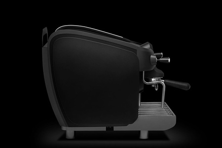 Ekspres kolbowy 1-grupowy | Black Moon 1GR Black | kolor czarny | 1,8 kW