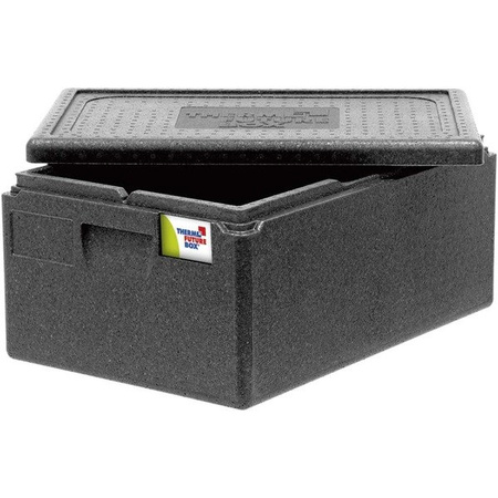 Heat insulating container, black, GN 1/1 300 mm 056301 STALGAST