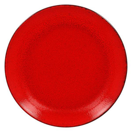 FIRE Flat plate, round 27 cm red III TOM-GAST code: R-FRNNPR27RD-12