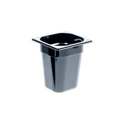 Stalgast Pojemnik GN 1/6 200 czarny poliwęglan 156201