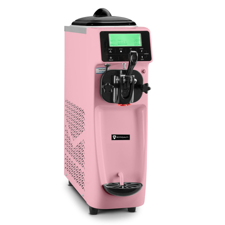 Maszyna do lodów włoskich RQ16E | RÓŻOWA | 6l | RESTO QUALITY RQ16E