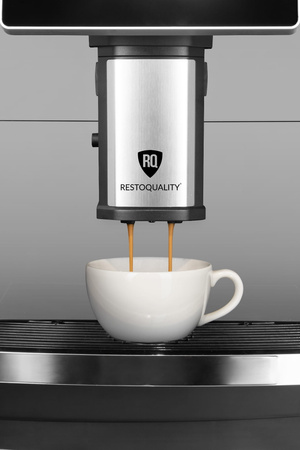 Automatyczny ekspres do kawy RQK2S z ekranem dotykowym | pojemnik 2l | podłączenie do wody | srebrny