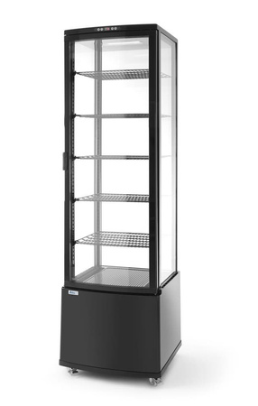 Refrigerated display case, 280 liters, black HENDI 233290