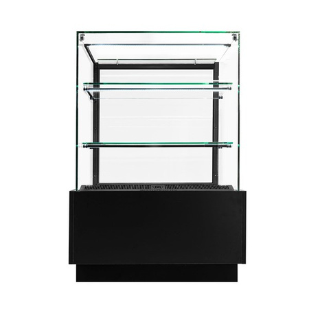 Witryna cukiernicza chłodnicza Dolce Visione Breve Premium 700 | podświetlany cokół | wersja obniżona | 700x670x1110+/-10 mm
