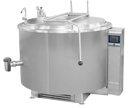 Kocioł warzelny elektryczny z grzaniem pośrednim | opcja mieszadła | 48 kW | 400 V | 500 l | 1320x1330x1180 mm | RQK-505ER | RESTO QUALITY RQK-505ER