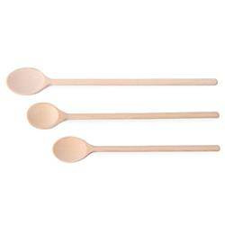 Wooden spoon 300 mm, 350 mm, 400 mm - set of 3 pcs. HENDI 525005