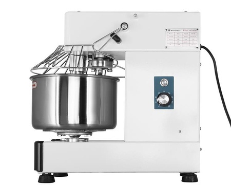 Miesiarka spiralna do ciast ciężkich RQHS 10 litrów | 230V | 0,75kW