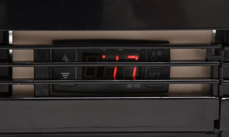 WITRYNA CHŁODNICZA 78L 42x38x96 CZARNA | YG-05056