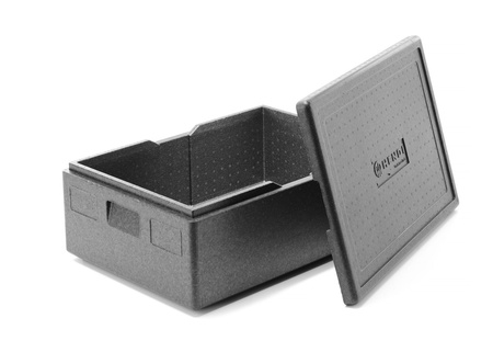 Pojemnik termoizolacyjny z piocelanu, o wym. 625x425x200 mm 53L HENDI 707432