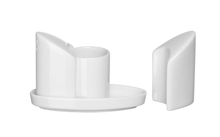 Zestaw do przypraw: pieprz, sól i wykałaczki HENDI 786420