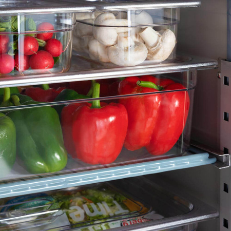 Szafa chłodnicza ze stali nierdzewnej na nóżkach, GN 2/1, V 600 l STALGAST 830592