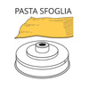 Matryca formująca do maszynki do makaronu PF15E i MPF1.5N PASTA SFOGLIA