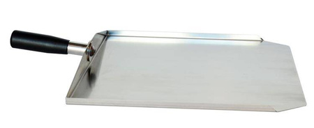 Aluminum scoop with side edges | 280x280 mm | QSAB