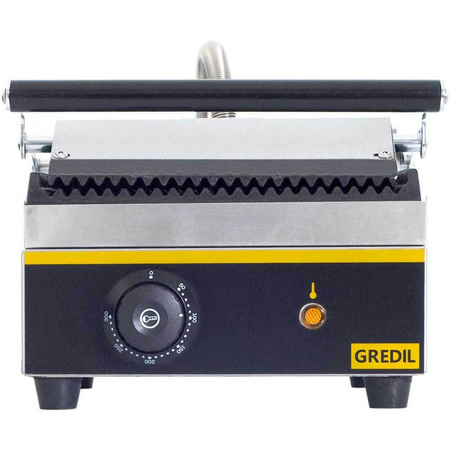 Kontakt grill pojedynczy, Gredil, P 1.8 kW, U 230 V STALGAST 742010