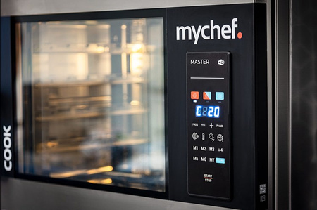 Piec konwekcyjno-parowy elektryczny | automatyczny system myjący | 6xGN1/1 | 7,3 kW | 400 V | Mychef Cook MASTER Compact 061E TSC | System TSC - najwyższa stabilność temperatury