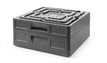 Pojemnik termoizolacyjny - cateringowy - salto 410x410x(H)135 mm HENDI 707074