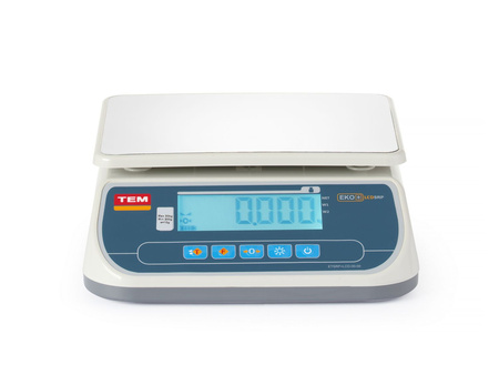 Waga sklepowa LCD z legalizacją, seria SRP+, 30 kg | HENDI TSRP+LCD30T-D