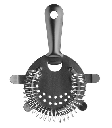 Zestaw barmański w tubie, BarUp, czarny, ⌀120x(H)320mm, Okrągły 596609