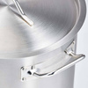 Tall pot with lid, steel, O 240 mm, V 9 l 011245 STALGAST