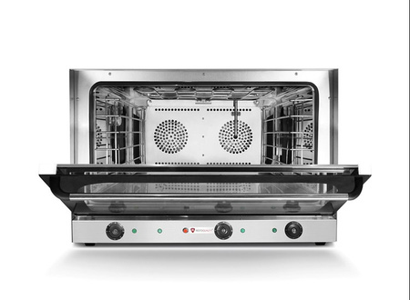 Piec konwekcyjny z naparowaniem | 4x600x400 mm | 5,1 kW | 400 V | 833x745x565 mm | RQCOA464