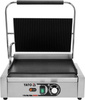 ELEKTRYCZNY GRILL KONTAKTOWY PANINI 1/2 PŁASKI x 1/2 RYFLOWANY 44CM 2,2kW | YG-04559