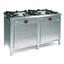 Taboret gazowy Egaz • 13 kW (gaz płynny) • 2 pal. • 1150×600×850 mm • TG214.IV-G30