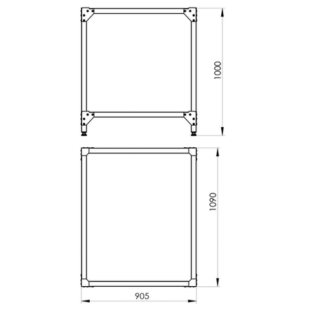 Podstawa pieca 781312 STALGAST 782021