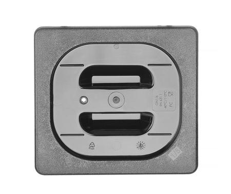 Pokrywka do pojemników GN1/6 z czarnego poliwęglanu HENDI 862957