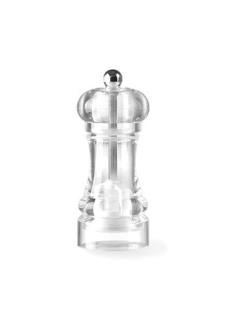 Toscana 18 cm plastic pepper mill, transparent HENDI 469323