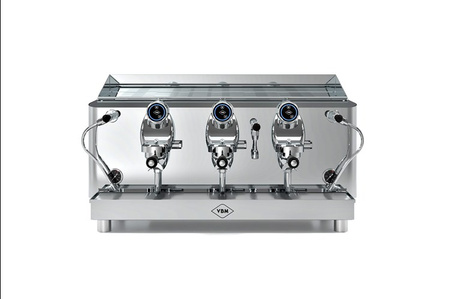 Ekspres kolbowy 3-grupowy | Lollo 3GR Steel | kolor stalowy | 5 kW