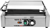 ELEKTRYCZNY GRILL KONTAKTOWY PANINI 1/2 PŁASKI x 1/2 RYFLOWANY 44CM 2,2kW | YG-04559